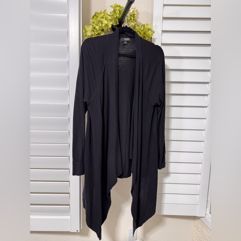 a.n.a Black Women's Cardigan. Size 1X